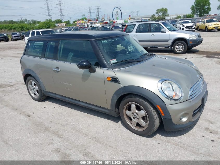 2011 MINI COOPER CLUBMAN