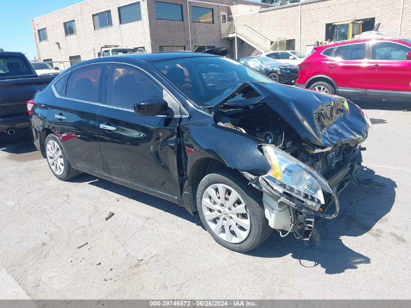 2014 NISSAN SENTRA S