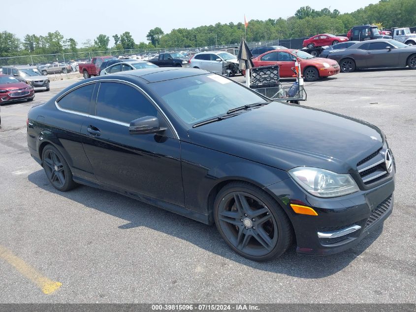 2013 MERCEDES-BENZ C 350 SPORT