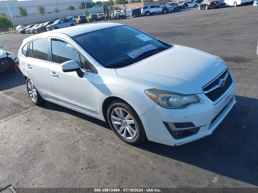 2015 SUBARU IMPREZA 2.0I PREMIUM