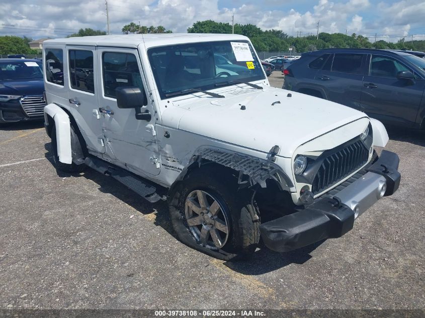 2017 JEEP WRANGLER UNLIMITED SAHARA 4X4