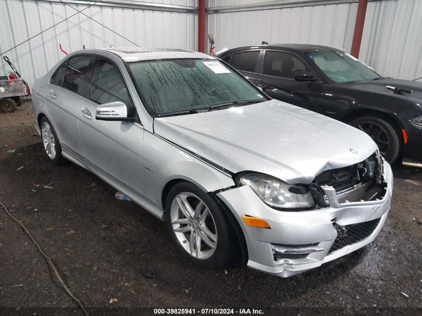 2012 MERCEDES-BENZ C 250 LUXURY/SPORT