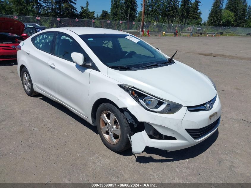 2014 HYUNDAI ELANTRA SE