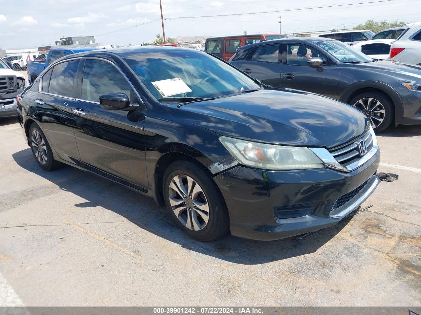 2013 HONDA ACCORD LX