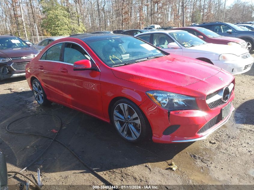 2018 MERCEDES-BENZ CLA 250 4MATIC