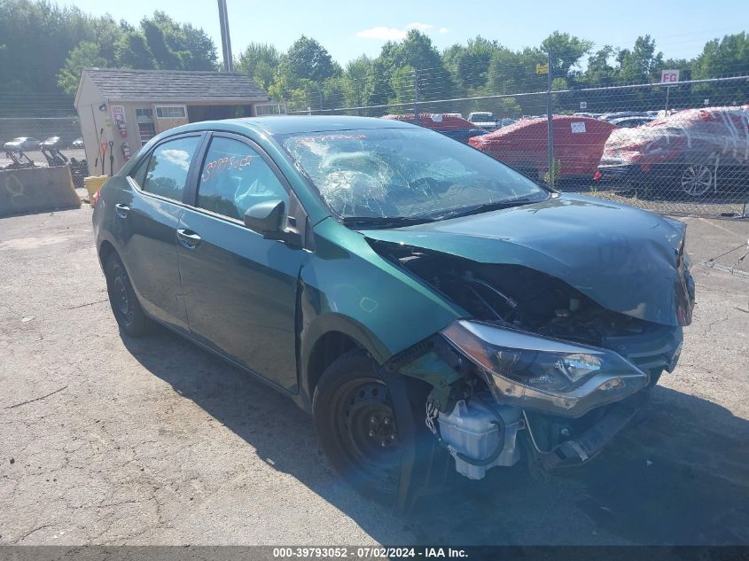 2016 TOYOTA COROLLA LE