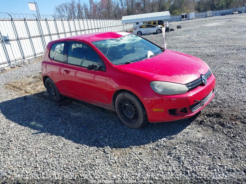 2010 VOLKSWAGEN GOLF 2-DOOR