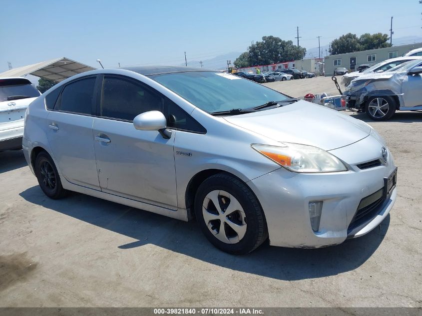 2013 TOYOTA PRIUS FOUR