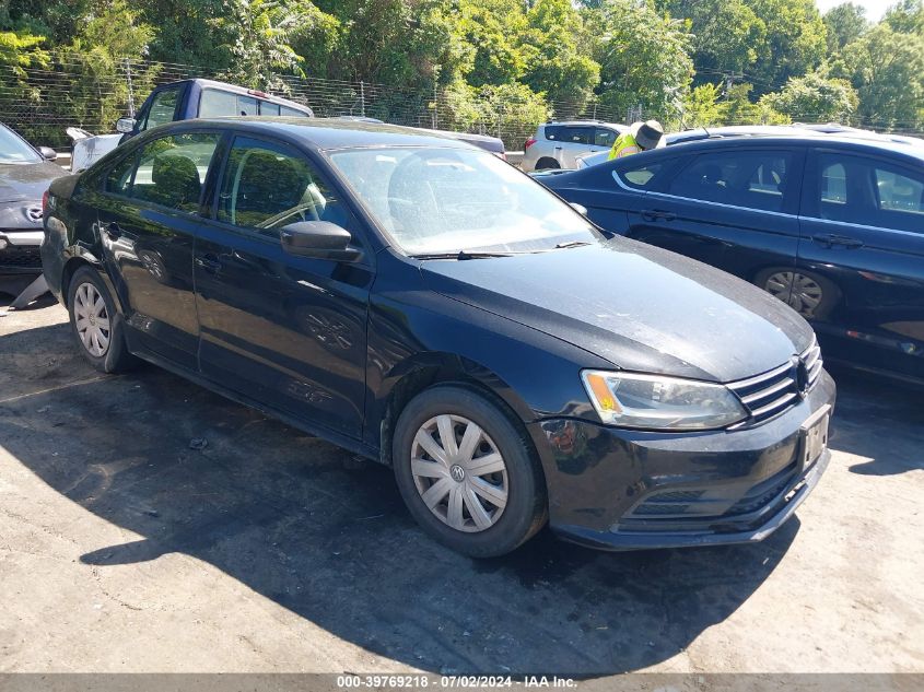 2015 VOLKSWAGEN JETTA S