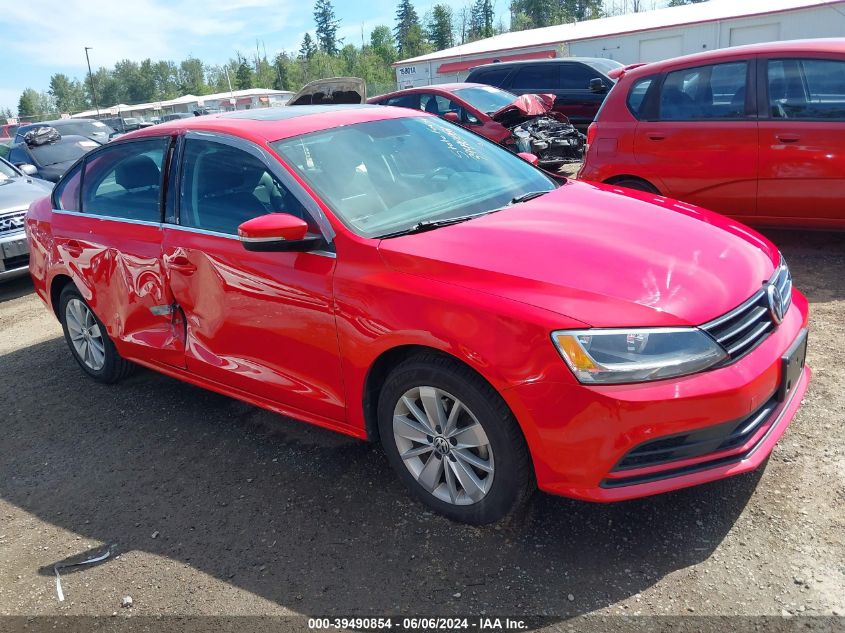 2015 VOLKSWAGEN JETTA 1.8T SE