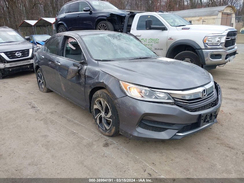 2017 HONDA ACCORD LX