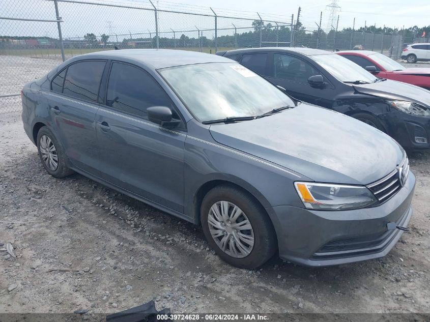 2016 VOLKSWAGEN JETTA 1.4T S