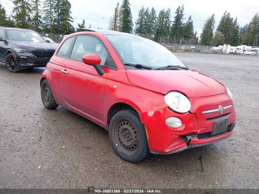 2012 FIAT 500 POP