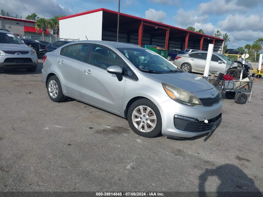 2016 KIA RIO LX