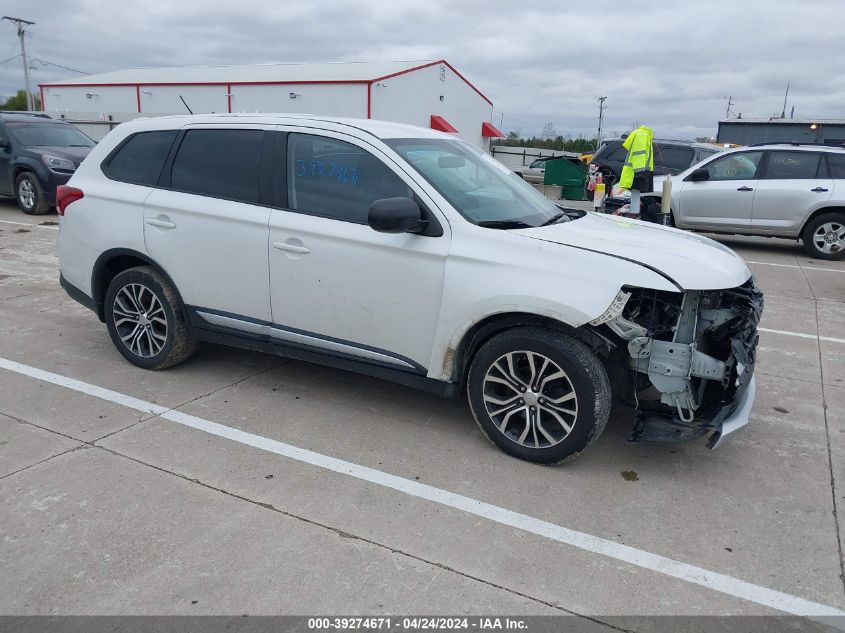 2016 MITSUBISHI OUTLANDER ES