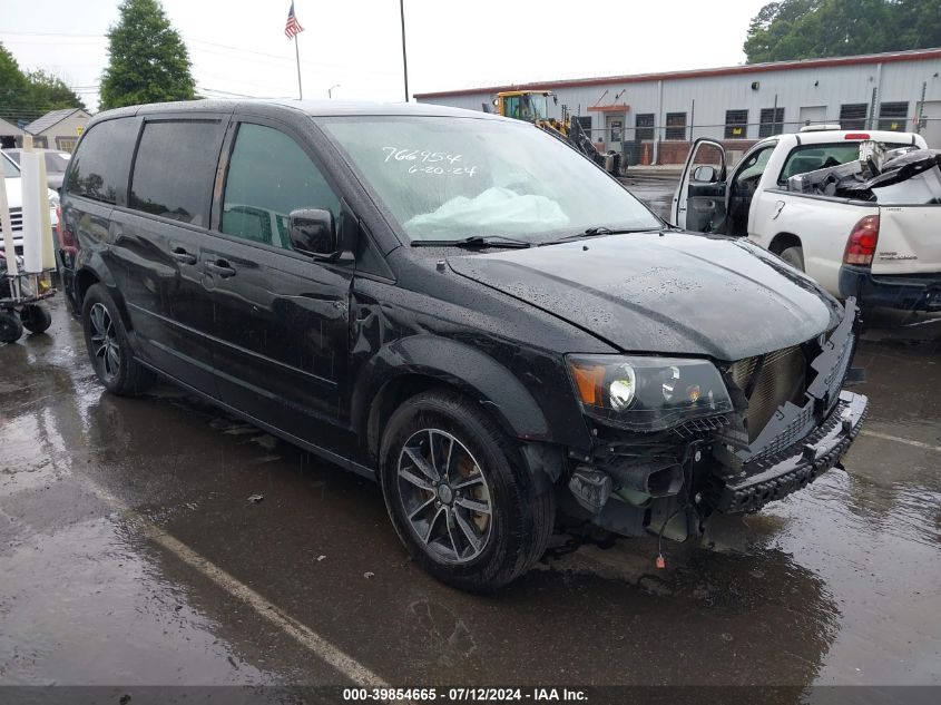 2017 DODGE GRAND CARAVAN GT