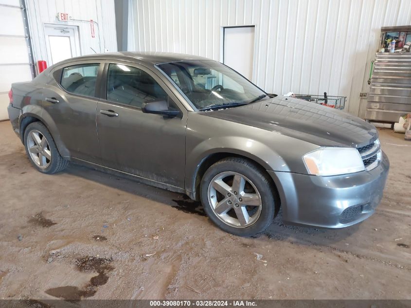 2013 DODGE AVENGER SE