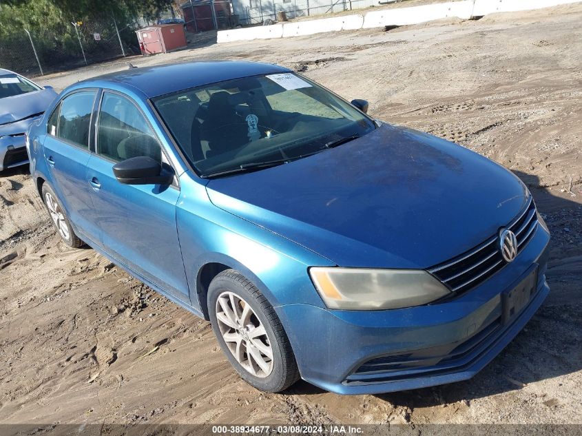 2015 VOLKSWAGEN JETTA 1.8T SE