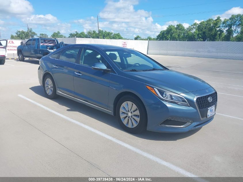 2016 HYUNDAI SONATA HYBRID SE