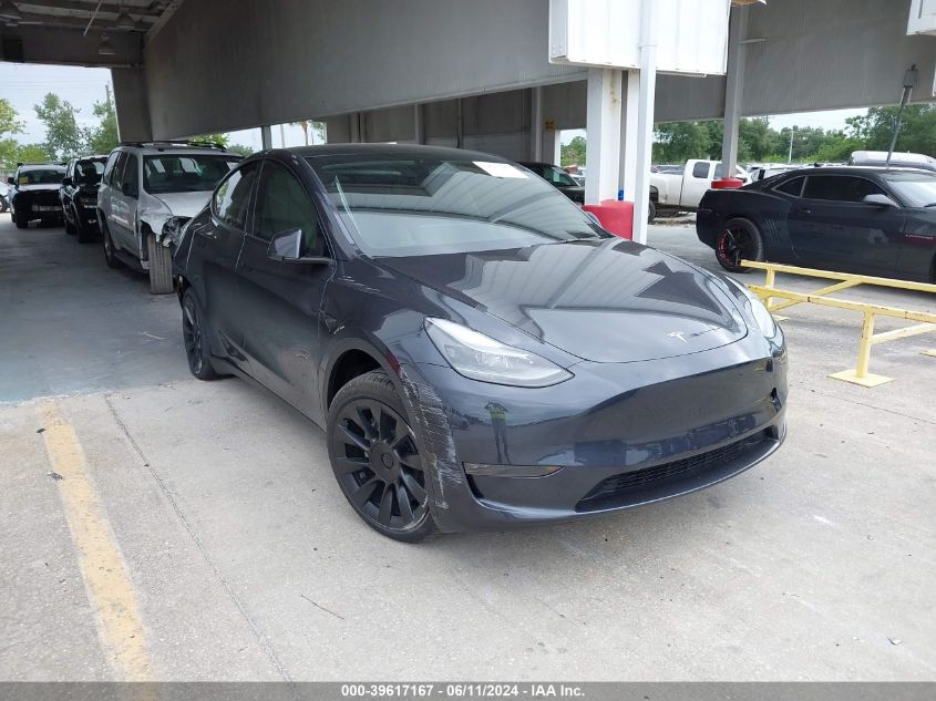 2024 TESLA MODEL Y LONG RANGE DUAL MOTOR ALL-WHEEL DRIVE