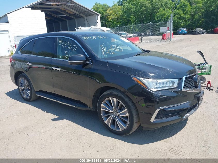 2017 ACURA MDX TECHNOLOGY