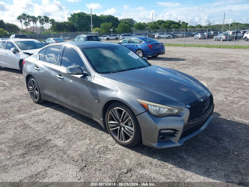 2015 INFINITI Q50 PREMIUM/SPORT