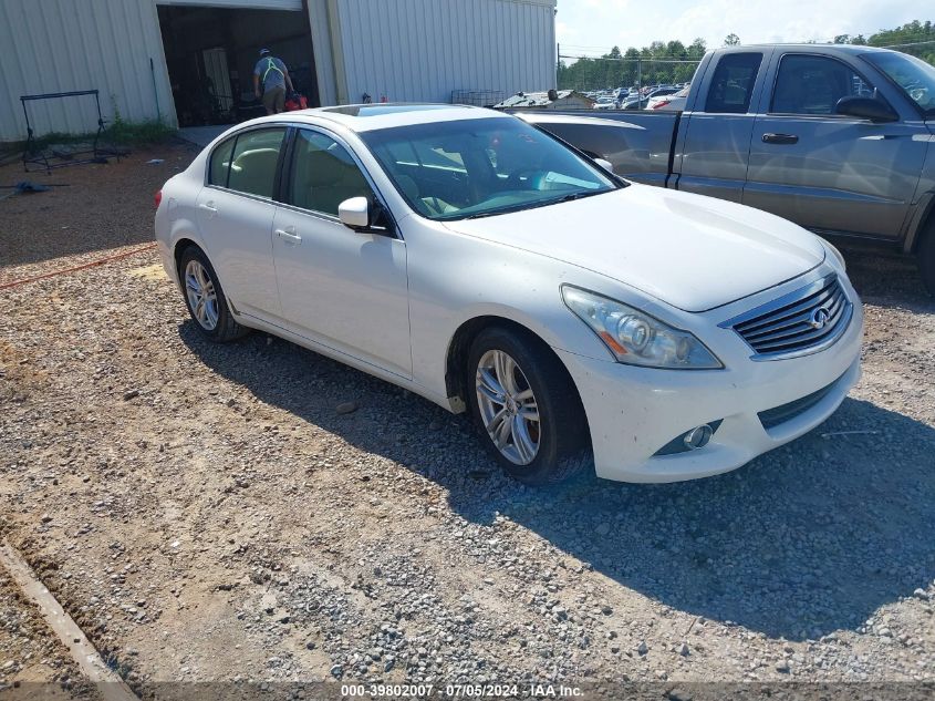 2010 INFINITI G37 JOURNEY