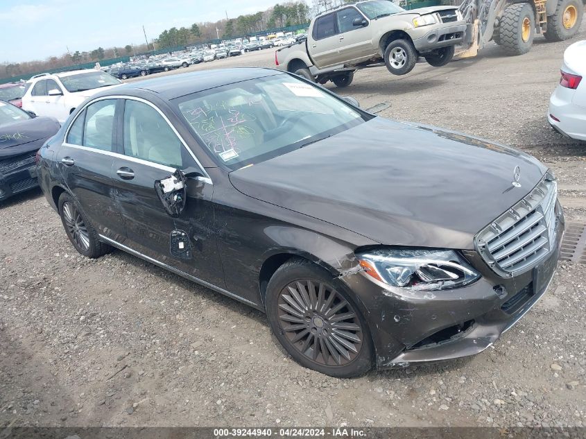 2015 MERCEDES-BENZ C 300 4MATIC/LUXURY 4MATIC/SPORT 4MATIC