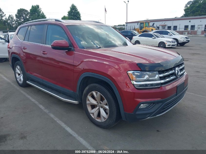 2018 VOLKSWAGEN ATLAS 3.6L V6 SE