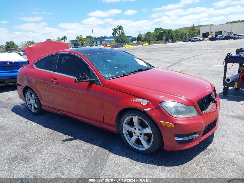 2013 MERCEDES-BENZ C 250