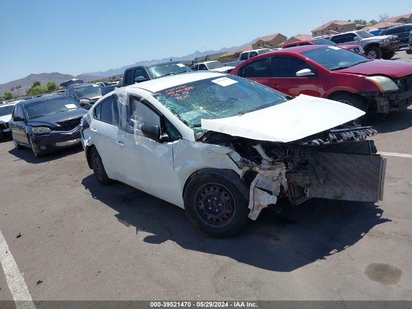 2017 KIA FORTE LX