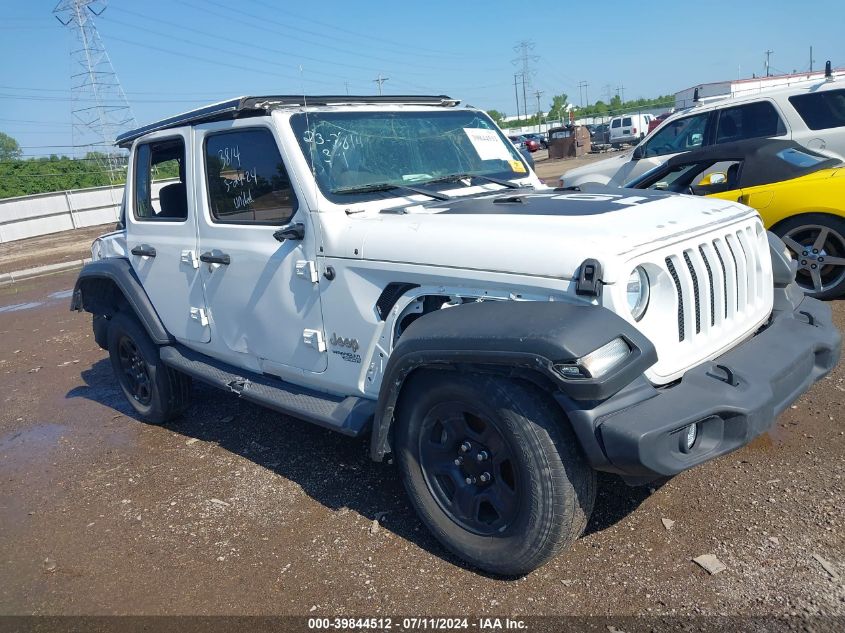 2019 JEEP WRANGLER UNLIMITED SPORT