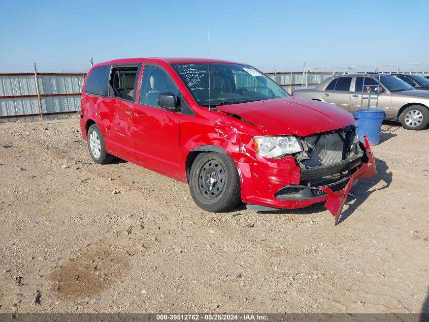 2015 DODGE GRAND CARAVAN SE