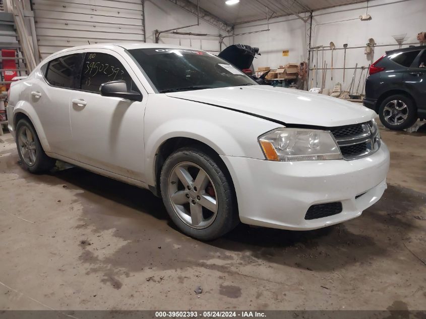 2013 DODGE AVENGER SE