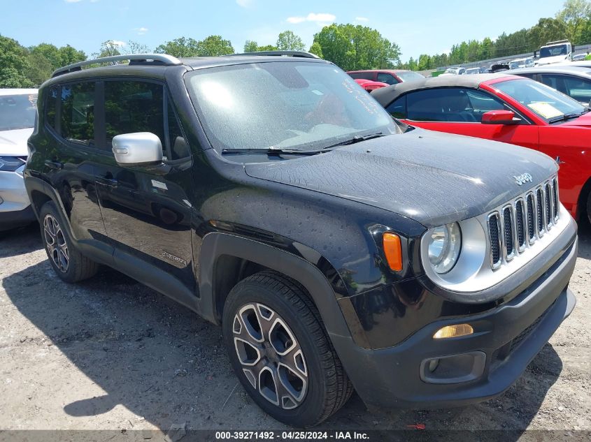 2015 JEEP RENEGADE LIMITED