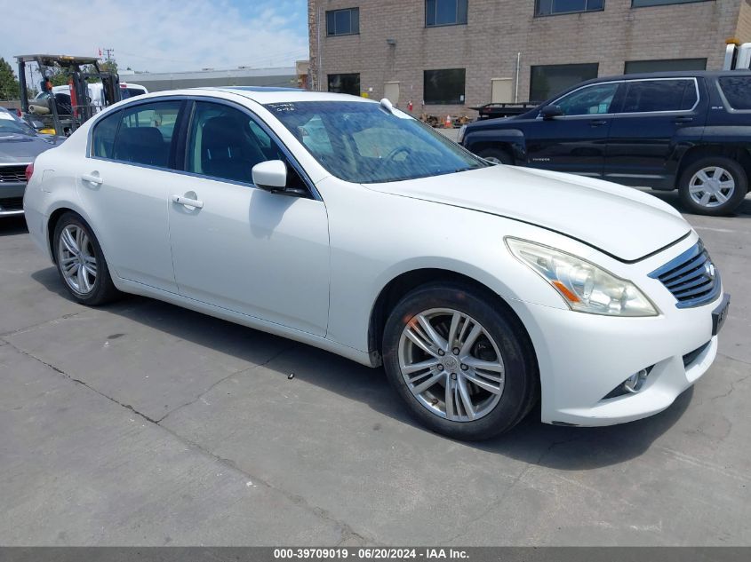 2012 INFINITI G37 JOURNEY