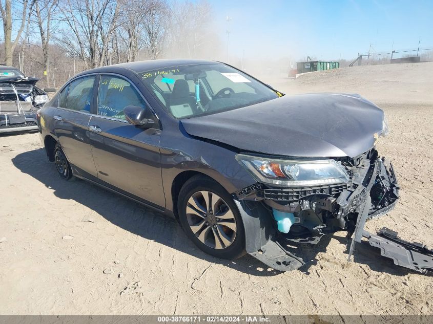 2013 HONDA ACCORD LX