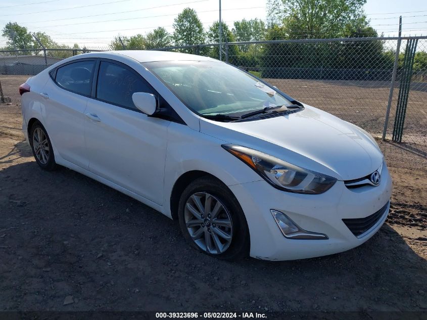 2014 HYUNDAI ELANTRA SE