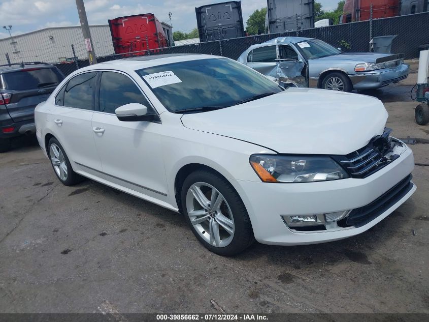 2013 VOLKSWAGEN PASSAT 2.0L TDI SEL PREMIUM