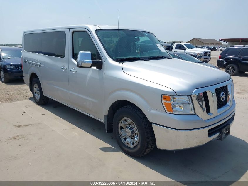 2016 NISSAN NV PASSENGER NV3500 HD SV V6