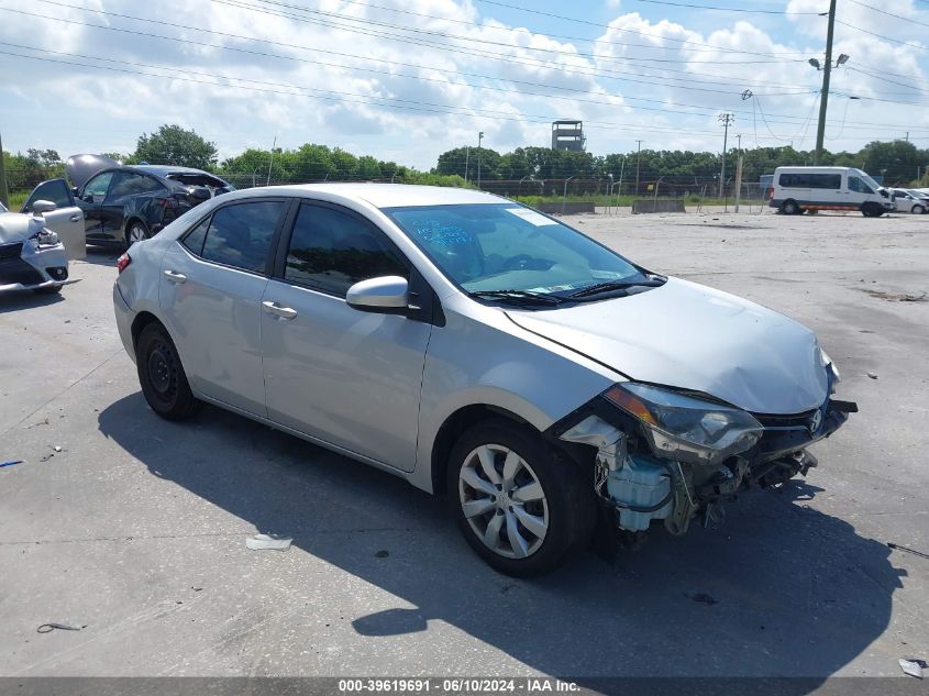 2016 TOYOTA COROLLA LE