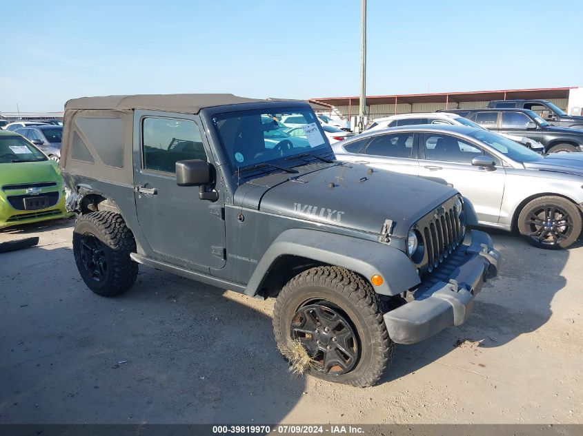 2017 JEEP WRANGLER SPORT