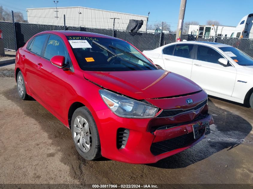 2019 KIA RIO S