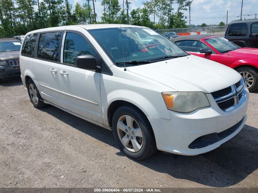 2013 DODGE GRAND CARAVAN SE