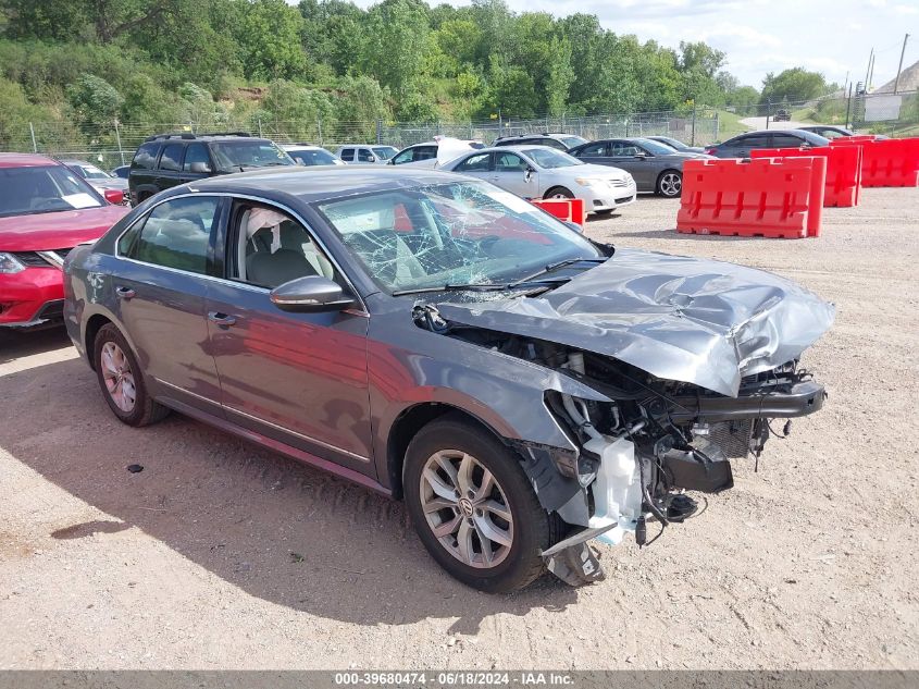 2017 VOLKSWAGEN PASSAT 1.8T S