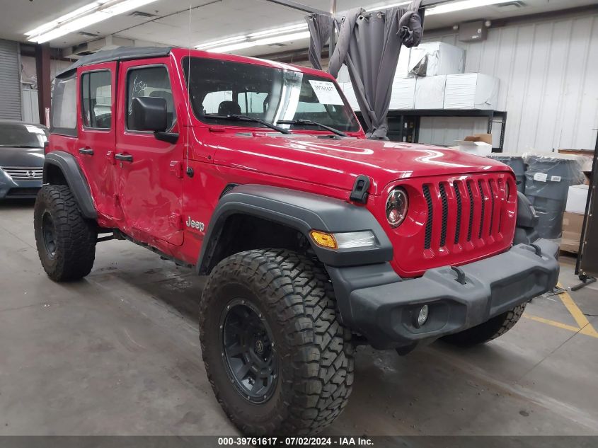 2018 JEEP WRANGLER UNLIMITED SPORT