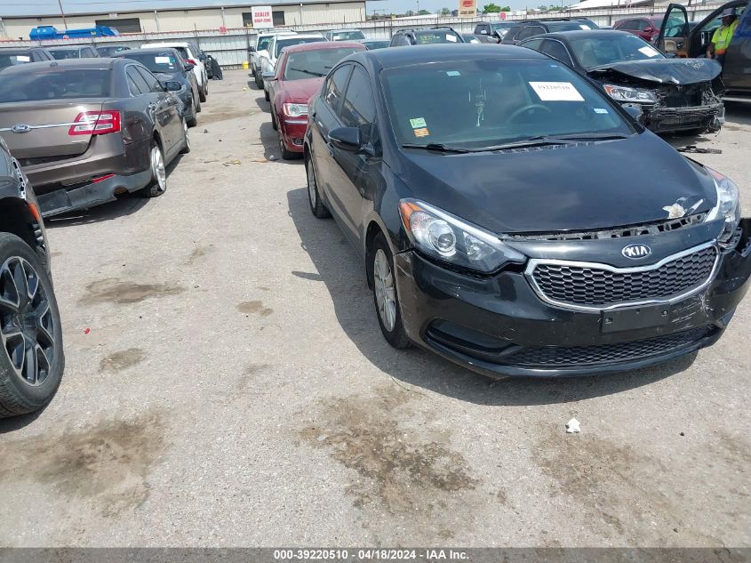 2014 KIA FORTE LX