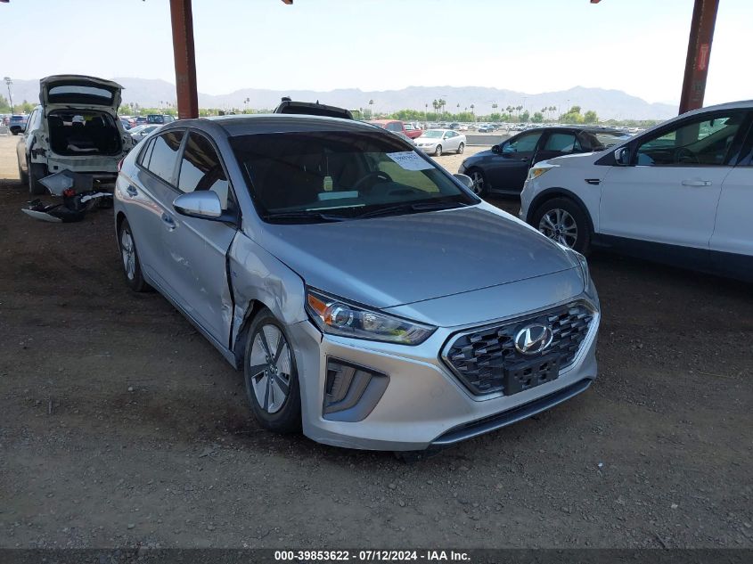 2020 HYUNDAI IONIQ HYBRID BLUE