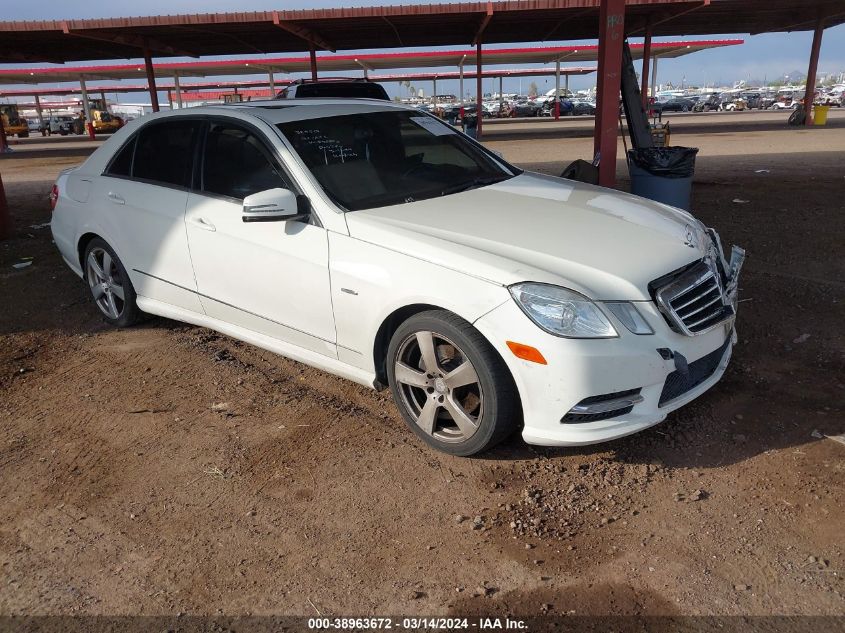 2012 MERCEDES-BENZ E 350