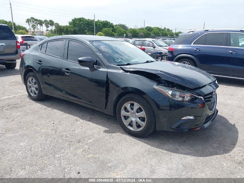 2016 MAZDA MAZDA3 SPORT